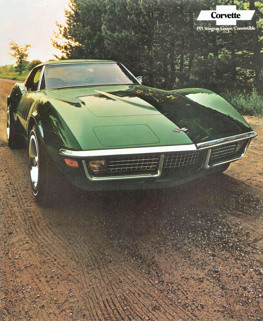1971 Chevrolet Corvette Brochure Revision